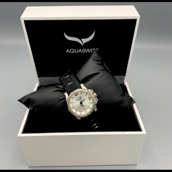 Aquaswiss ladies watch black /silver